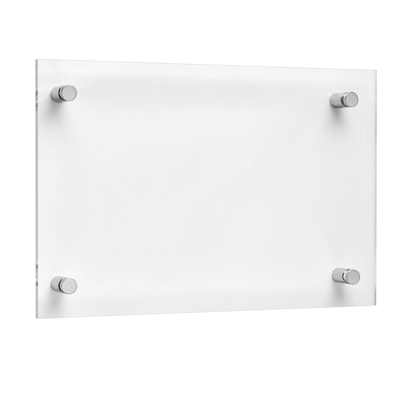 Targa con Distanziatori